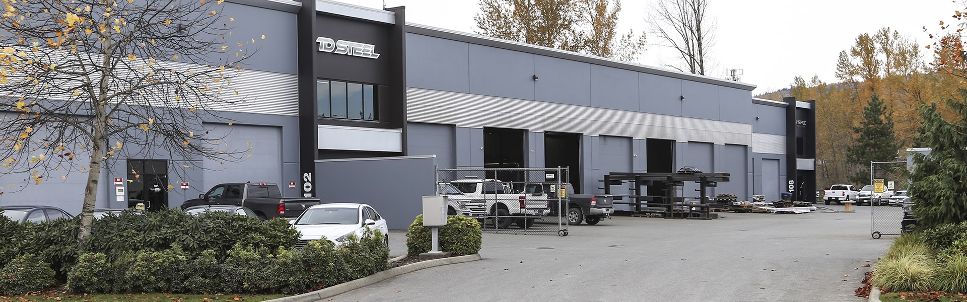 Slider TD Steel steel fabrication facility Mission, BC